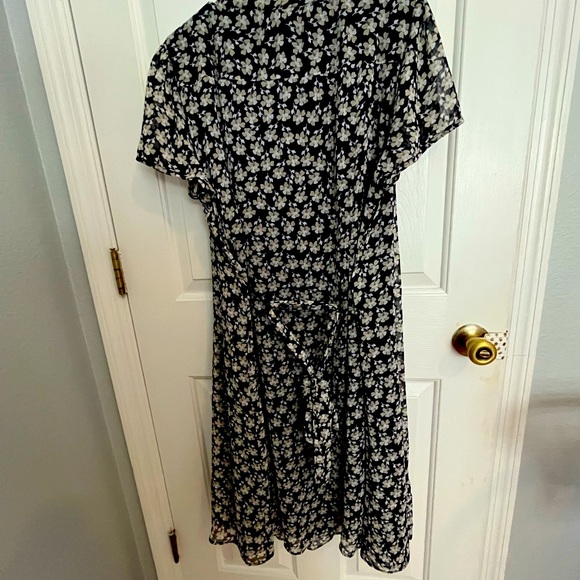 MSK Women's Embellished Dress Navy Size Medium
